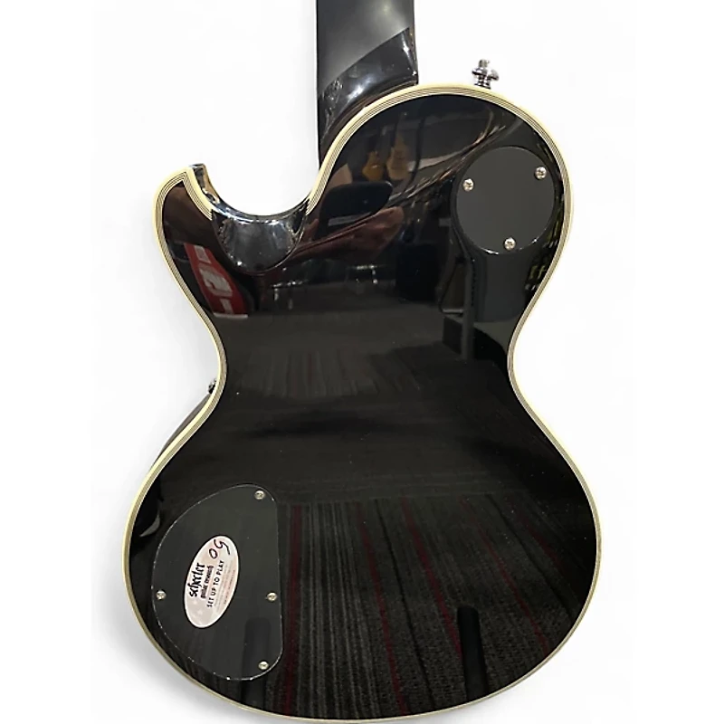 Used Schecter Guitar Research Solo II custom Natural Solid Body Electric Guitar