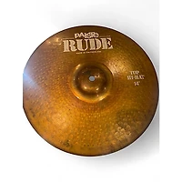 Used Paiste 14in Rude Hi Hat Pair Cymbal