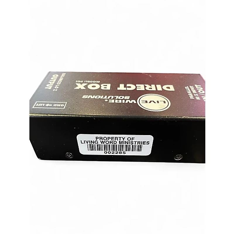 Used Livewire DI Box Direct Box
