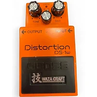 Used BOSS DS1w Effect Pedal