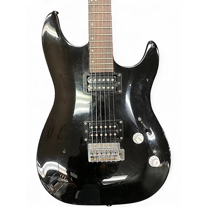 Used Laguna LE300 Black Solid Body Electric Guitar