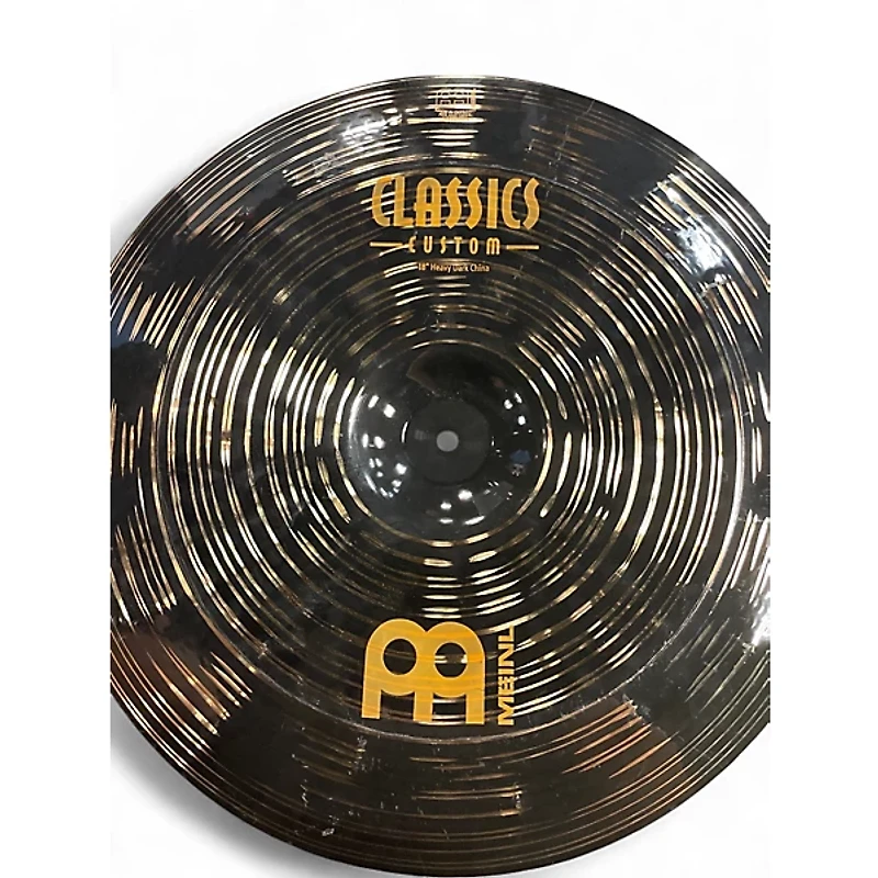 Used MEINL 18in Byzance Dark China Cymbal