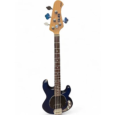 Used Sterling by Music Man SUB SERIES STINGRAY BLUE Electric Bass Guitar