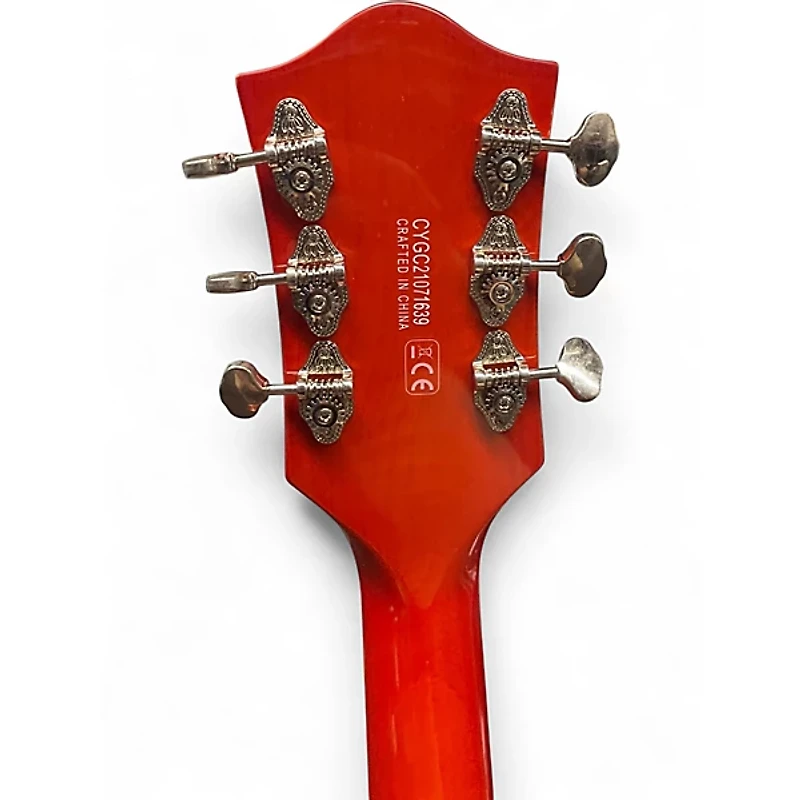 Used Gretsch Guitars G5420T Electromatic Orange Hollow Body Electric Guitar
