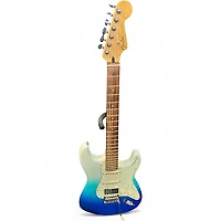 Used Fender Player Plus Stratocaster BLUE Solid Body Electric Guitar