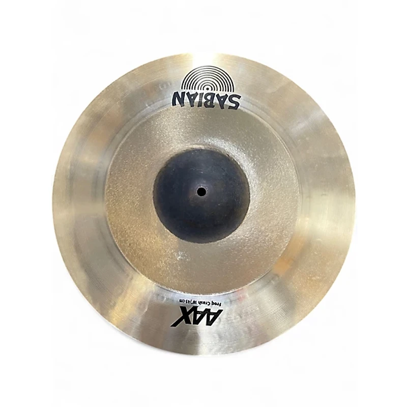 Used SABIAN 18in AAX Frequency Crash Cymbal