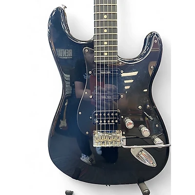 Used Fender Limited Edition Player Stratocaster® HSS, Ebony Fingerboard Black Solid Body Electric Guitar
