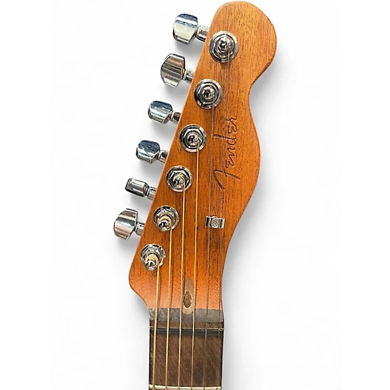 Used Fender Acoustasonic Player Telecaster Butterscotch Acoustic Electric Guitar