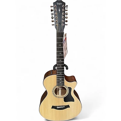 Used Taylor 352CE Natural 12 String Acoustic Electric Guitar