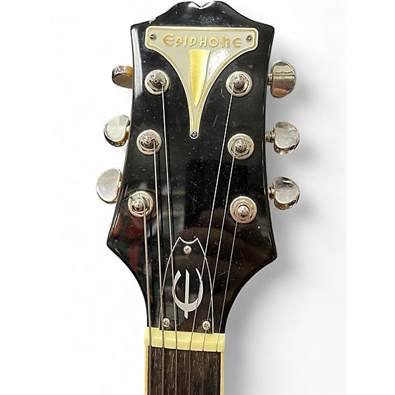 Used Epiphone Wildkat with Bigsby Natural Hollow Body Electric Guitar