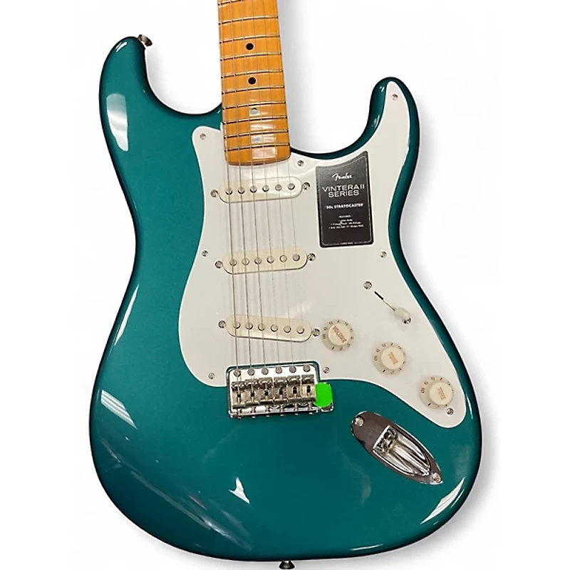 Used Fender Vintera II 50s Stratocaster Ocean Turquoise Solid Body Electric Guitar