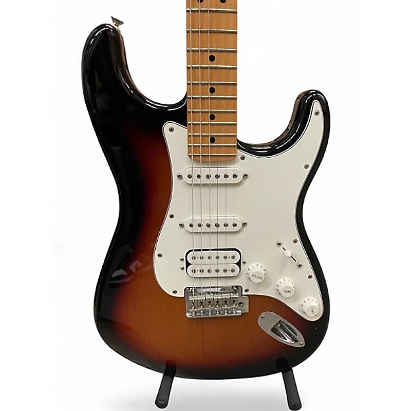 Used Fender Standard Stratocaster Color Sunburst Solid Body Electric Guitar