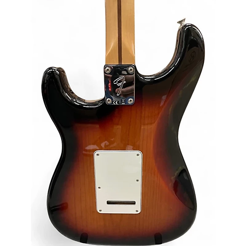 Used Fender Standard Stratocaster Color Sunburst Solid Body Electric Guitar