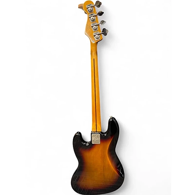Used Squier Classic Vibe 1960S Jazz Bass 2 Tone Sunburst Electric Bass Guitar