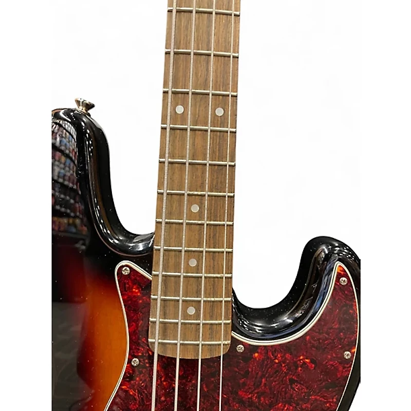 Used Squier Classic Vibe 1960S Jazz Bass 2 Tone Sunburst Electric Bass Guitar