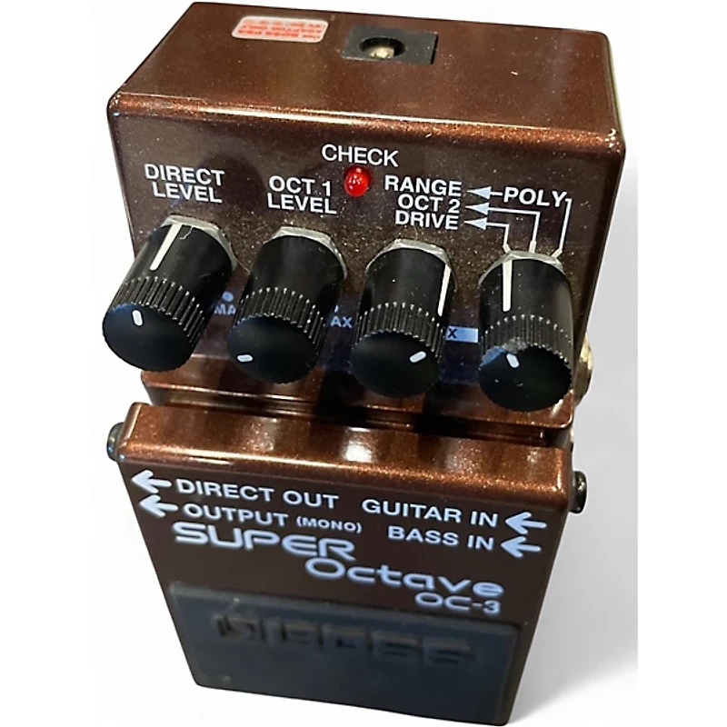 Used BOSS OC3 Super Octave Effect Pedal