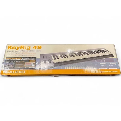 Used M-Audio KeyRig 49 MIDI Controller