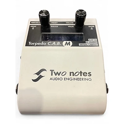 Used Two Notes AUDIO ENGINEERING TORPEDO CAB Pedal