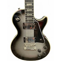 Used Epiphone Les Paul Custom Silverburst Solid Body Electric Guitar