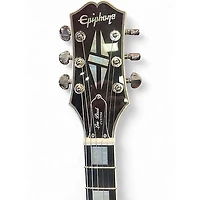 Used Epiphone Les Paul Custom Silverburst Solid Body Electric Guitar