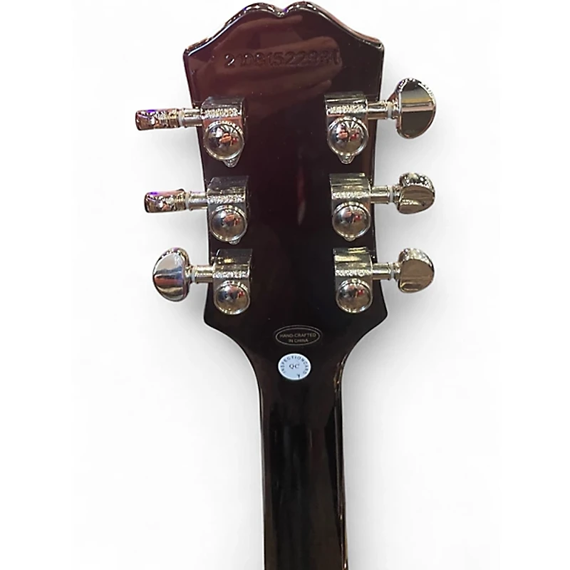 Used Epiphone Les Paul Custom Silverburst Solid Body Electric Guitar