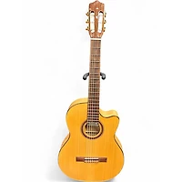 Used Kremona Rosa Luna Flamenco Natural Classical Acoustic Electric Guitar