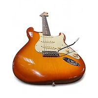 Used Fender American Performer Stratocaster SSS Honey Burst Solid Body Electric Guitar