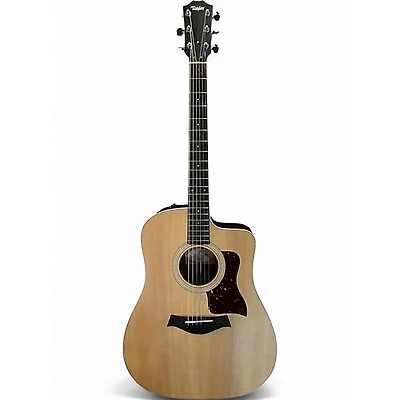 Used Taylor 210CE Natural Acoustic Electric Guitar