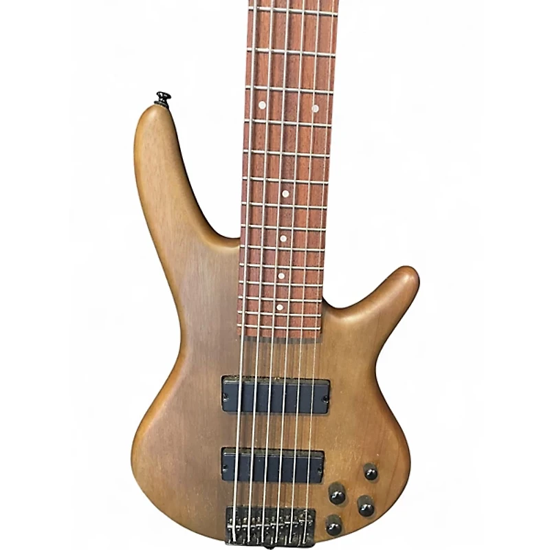 Used Ibanez GSR206 6 String Natural Electric Bass Guitar