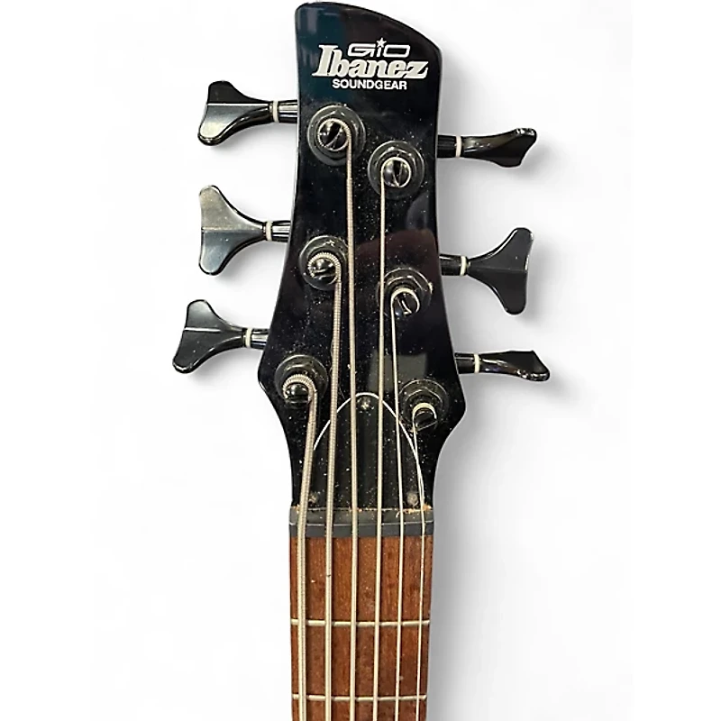 Used Ibanez GSR206 6 String Natural Electric Bass Guitar