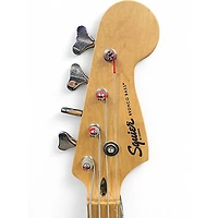 Used Squier Bronco Black Electric Bass Guitar
