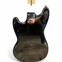 Used Squier Bronco Black Electric Bass Guitar