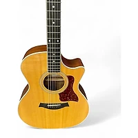 Used Taylor 414CE Natural Acoustic Electric Guitar