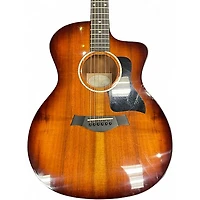 Used Taylor 224CEKDLX SHADED EDGE BURST Acoustic Electric Guitar
