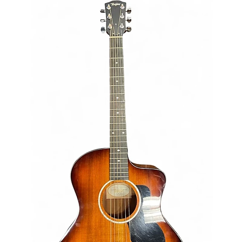 Used Taylor 224CEKDLX SHADED EDGE BURST Acoustic Electric Guitar