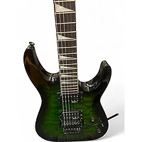 Used Jackson JS32 Dinky Green Burst Solid Body Electric Guitar