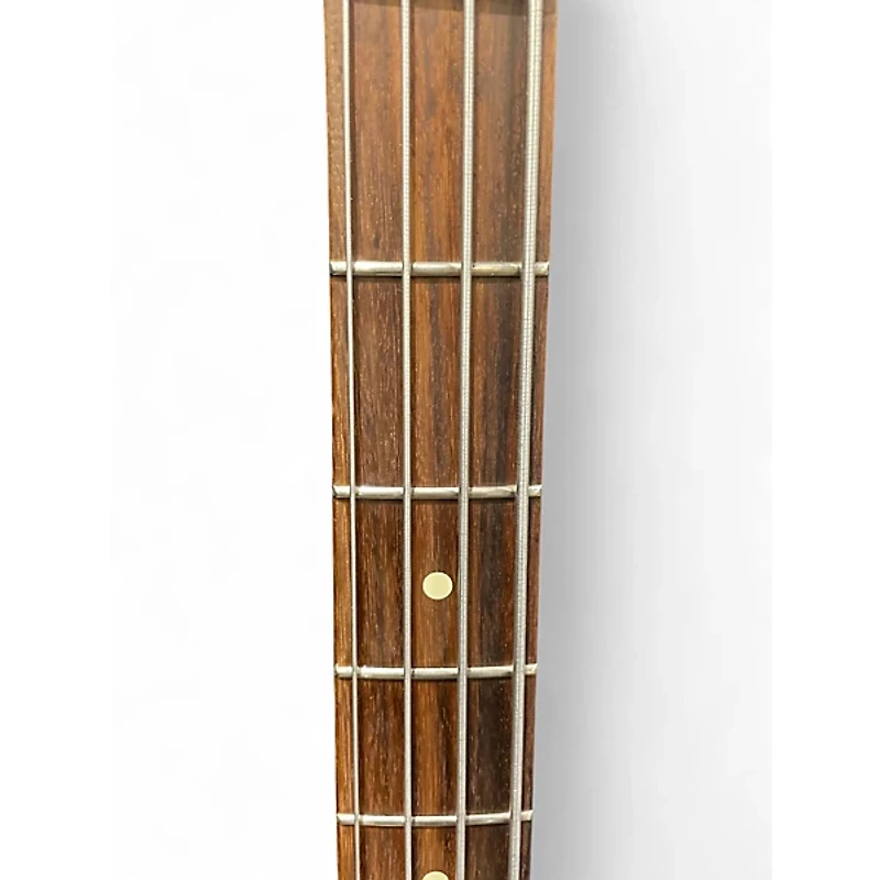 Used Fender American Standard Precision Bass Black Electric Bass Guitar