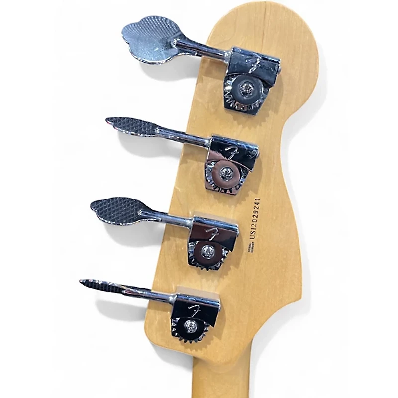 Used Fender American Standard Precision Bass Black Electric Bass Guitar