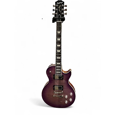 Used Epiphone les paul modern figured purple burst Solid Body Electric Guitar