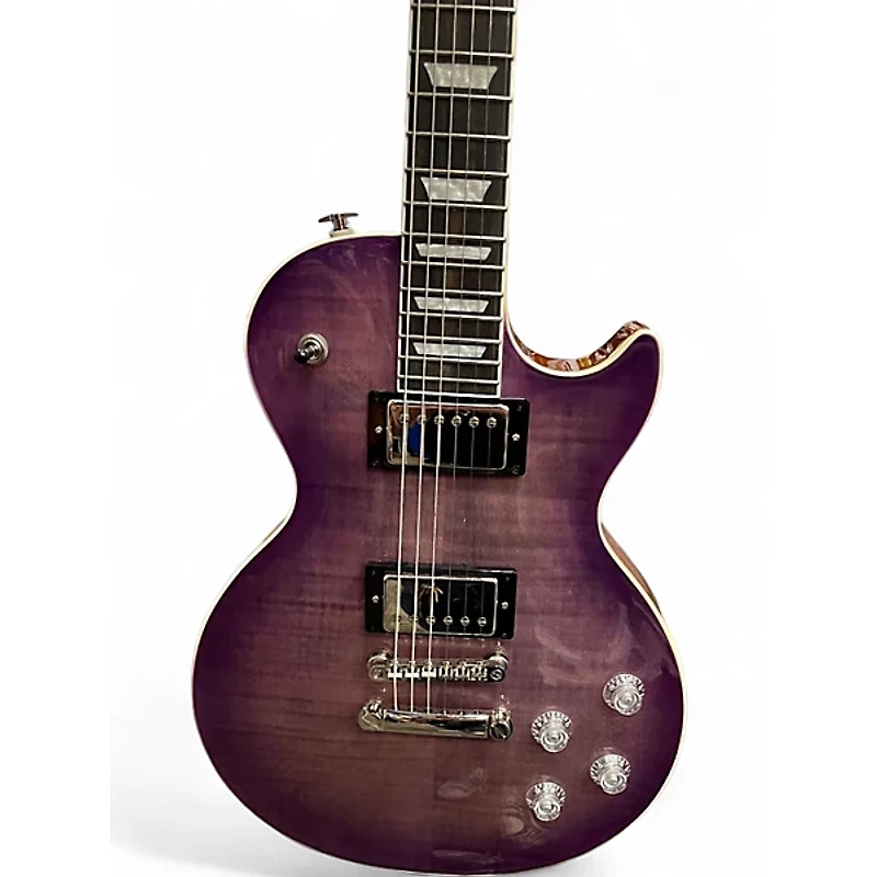 Used Epiphone les paul modern figured purple burst Solid Body Electric Guitar