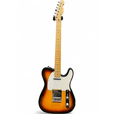 Used Fender Player Telecaster 3 Color Sunburst Solid Body Electric Guitar