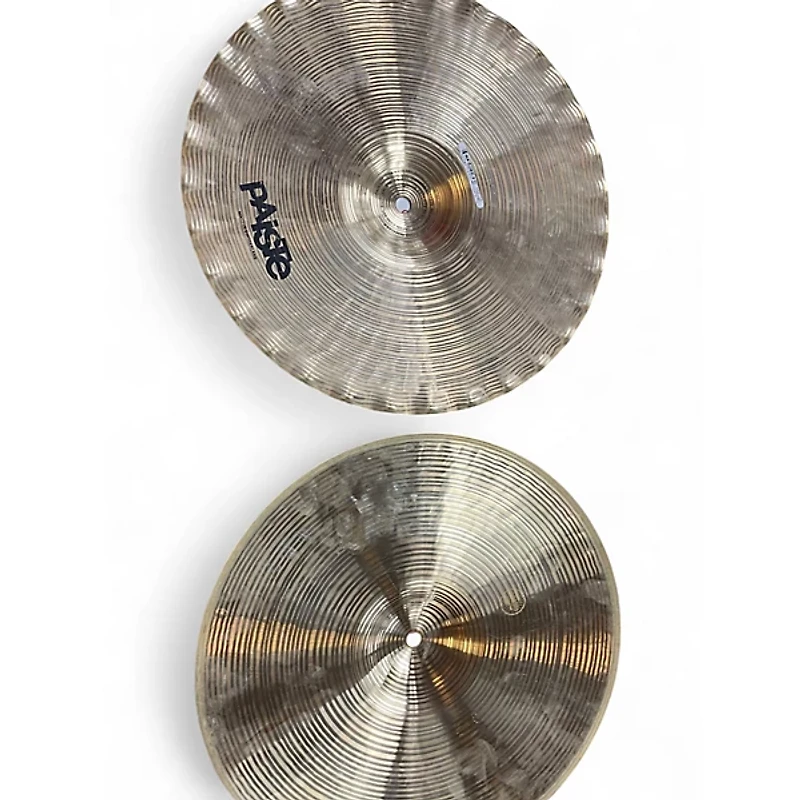 Used Paiste 14in Signature Sound Edge Hi Hat Pair Cymbal
