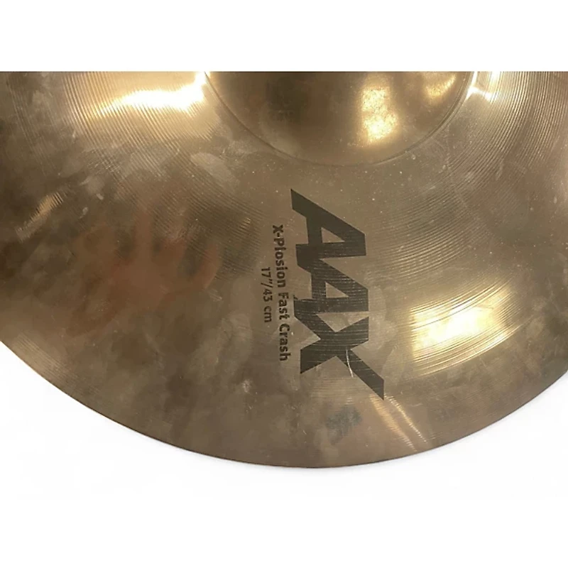 Used SABIAN 17in AAX Xplosion Fast Crash Cymbal