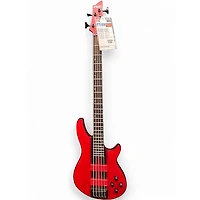Used Schecter Guitar Research C5 GT Red Electric Bass Guitar