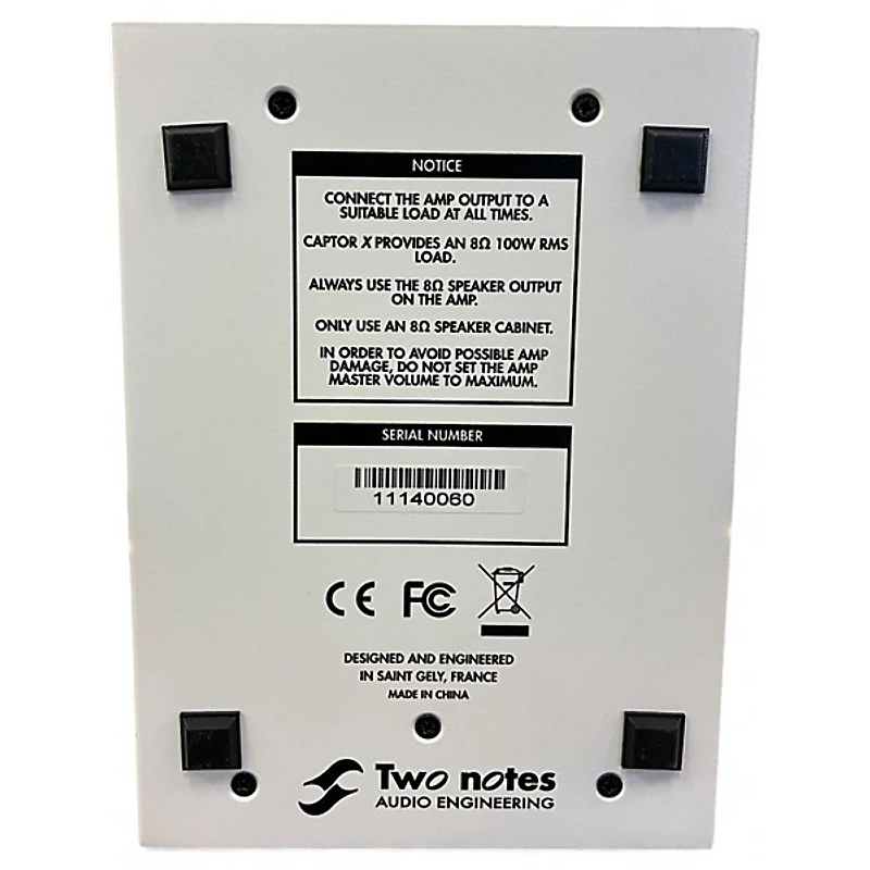 Used Two Notes AUDIO ENGINEERING Torpedo Captor X Direct Box