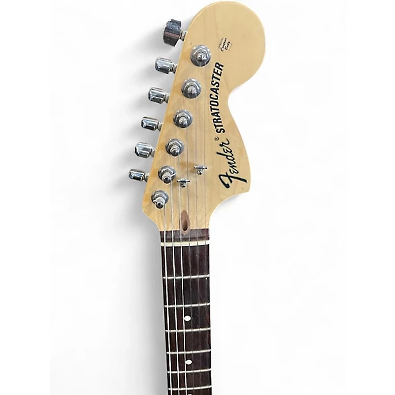 Used Fender Highway One HSS Stratocaster Black Solid Body Electric Guitar