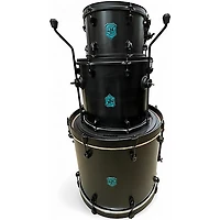 Used SJC Drums 3 Piece PATHFINDER GALAXY GREY Drum Kit