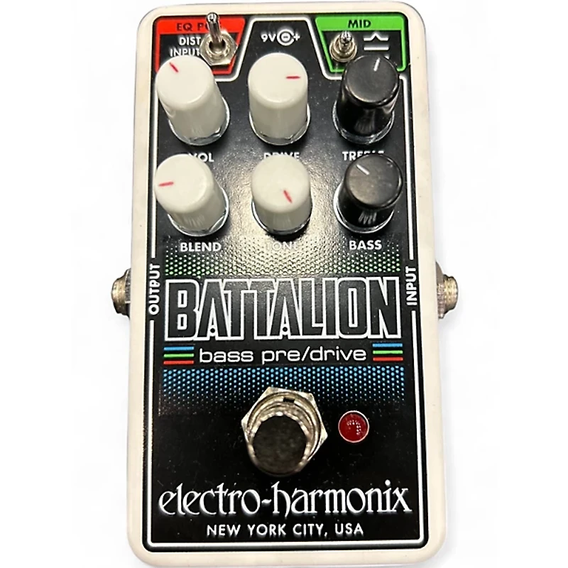 Used Electro-Harmonix NANO BATTALION Bass Effect Pedal