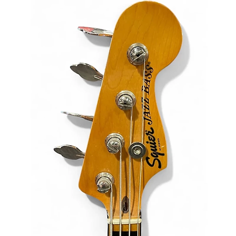 Used Squier Classic Vibe 70s Jazz Bass Natural Electric Bass Guitar