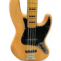 Used Squier Classic Vibe 70s Jazz Bass Natural Electric Bass Guitar